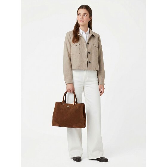 Lauren Ralph Lauren Marcy Sac à main Cuir véritable 37 cm