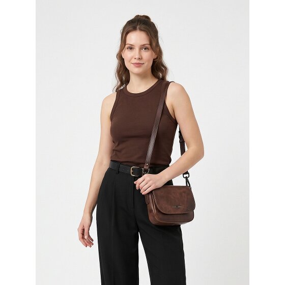 Greenburry Newport Sac à bandoulière Cuir véritable 20 cm