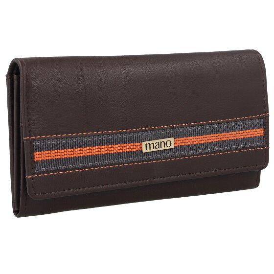 mano Don Leonardo Porte-monnaie RFID cuir 18 cm