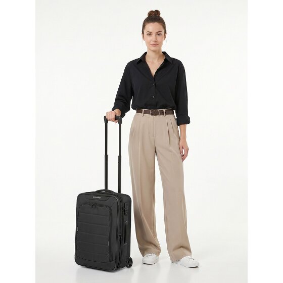 Travelite Skaii 2 roues Valise cabine 55 cm '"avec soufflet d''extension"'