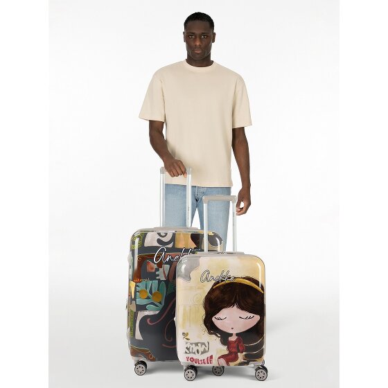 Anekke Muse 4 roulettes Set de valises 2 pièces avec soufflet d'extension