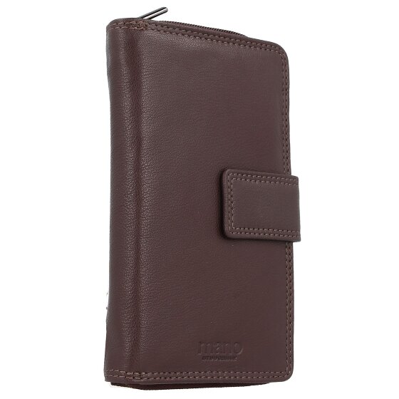 mano Donna Giulia Porte-monnaie en cuir 10,5 cm