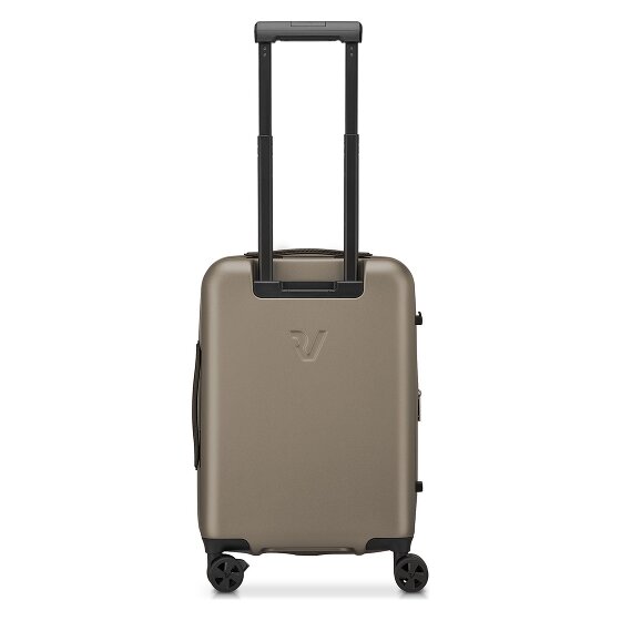 Roncato Florence 4-roues trolley cabine 55 cm avec soufflet d'extension compartiment ordinateur portable