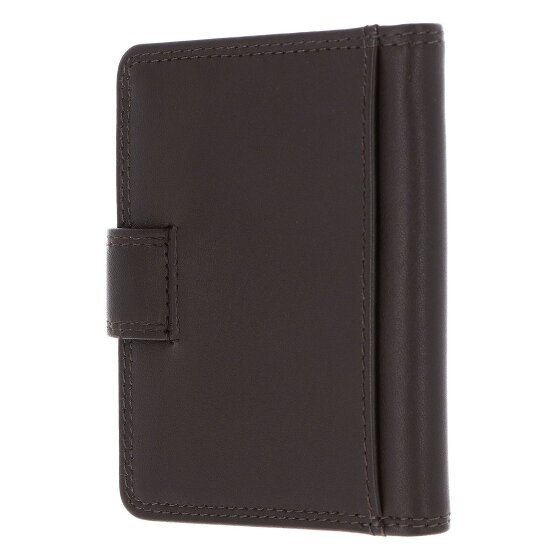 Golden Head Polo Étui pour cartes de crédit Protection RFID Cuir véritable 8 cm