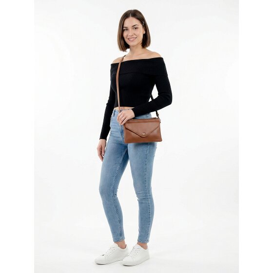 Golden Head Polo Portefeuille d'embrayage Protection RFID Cuir véritable 22 cm