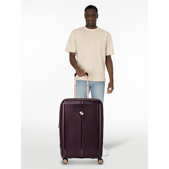 Polestream Paris 4 roulettes Trolley 69 cm avec soufflet d'extension