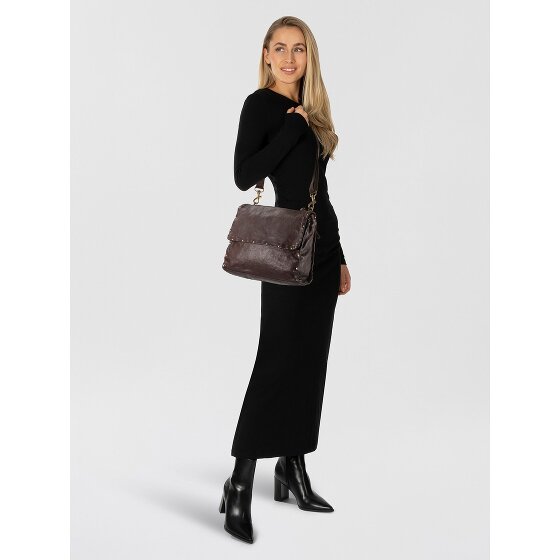 Campomaggi Zelda Sac à bandoulière Cuir véritable 34 cm