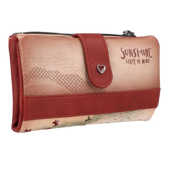 Anekke Peace & Love Porte-monnaie Protection RFID 17.5 cm