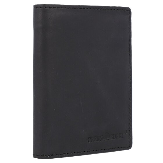 Greenburry Porte-monnaie Vintage RFID en cuir 10 cm