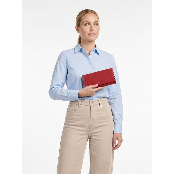 Esquire Silk Porte-monnaie Protection RFID Cuir véritable 18.5 cm