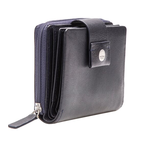 Maître Henau Diethilde Porte-monnaie Protection RFID Cuir véritable 12.5 cm