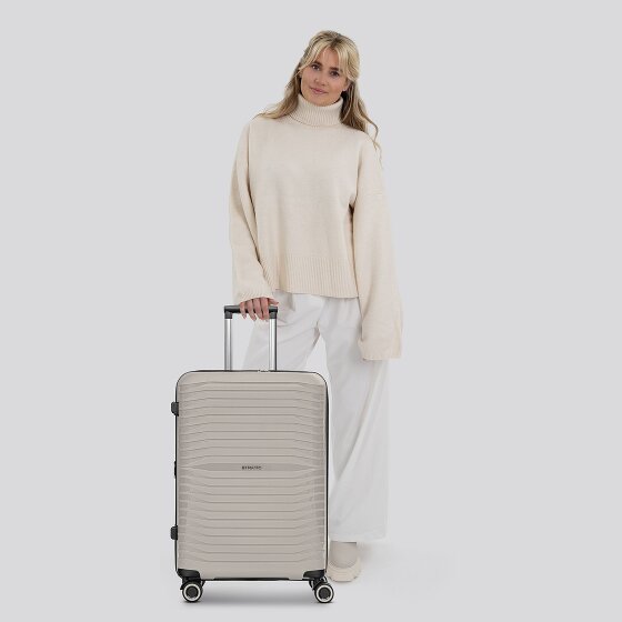 Stratic Shine 4 roues trolley 65 cm avec soufflet extensible