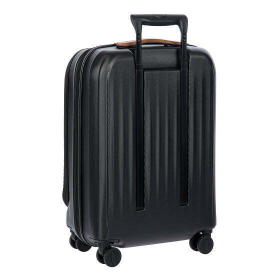 Bric's Taormina 4 roulettes Trolley S 57 cm avec soufflet d'extension