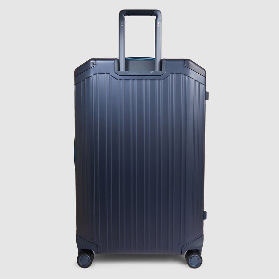 Piquadro Valise cabine PQ-Alub à 4 roues en aluminium, 79 cm