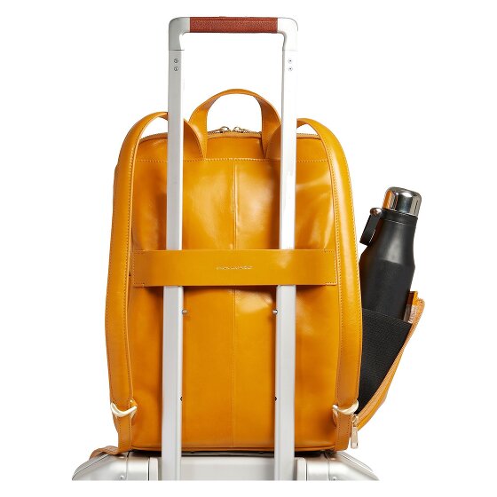 Piquadro Blue Square Daypack Protection RFID Cuir 37 cm Compartiment pour ordinateur portable