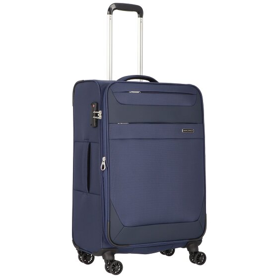 Worldpack Dublin 4 roulettes Set de valises 3 pièces avec soufflet d'extension