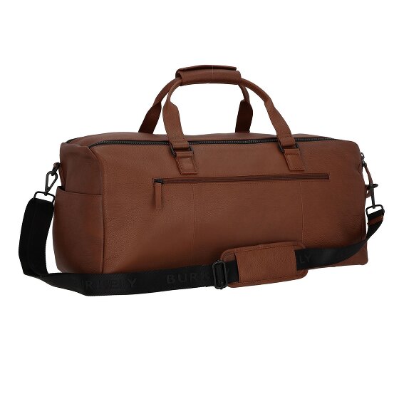Burkely Minimal Mason Sac de voyage Weekender Cuir véritable 57 cm