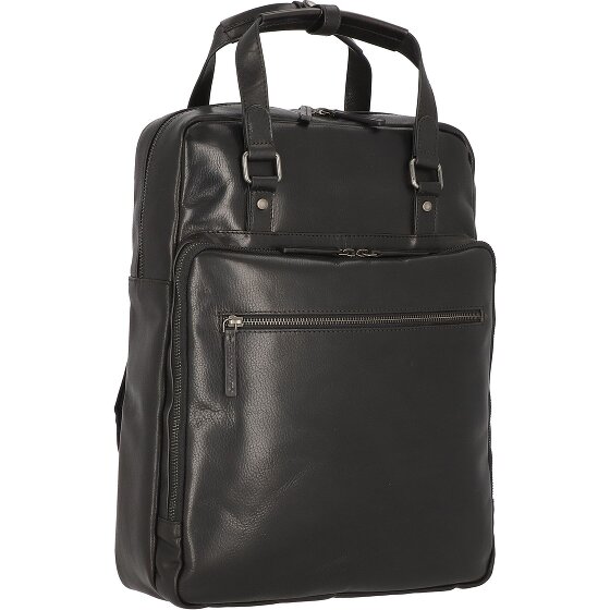 Leonhard Heyden Roma sac à dos en cuir 42 cm compartiment pour ordinateur portable
