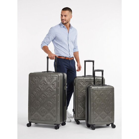 Roberto Cavalli Florence 4 roues Set de valises 3 pièces avec soufflet d'extension