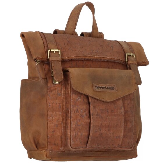 Greenland Nature Nature Sac à dos en cuir 38 cm pour ordinateur portable