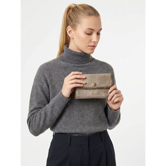 Campomaggi Mirta Porte-monnaie Protection RFID Cuir véritable 15 cm