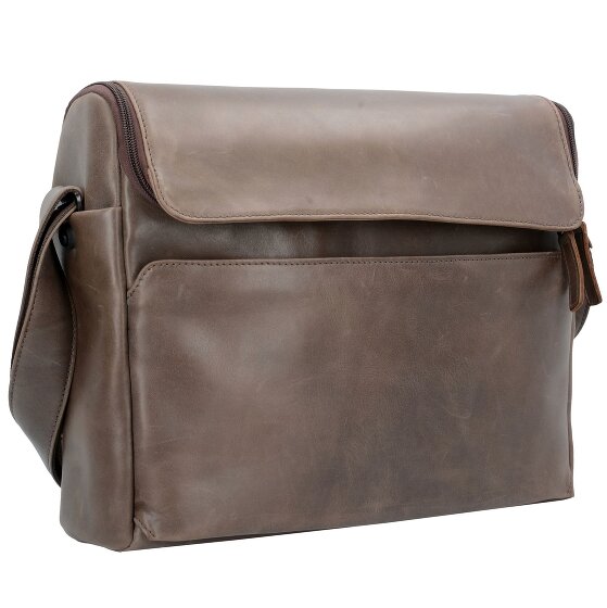 Harold's 2in1 Porte-documents en cuir 36 cm Compartiment pour ordinateur portable