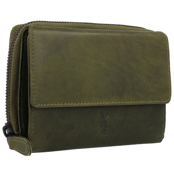 Jack Kinsky Risör Porte-monnaie Protection RFID Cuir 14 cm