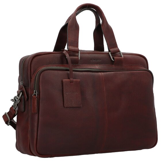 Burkely Antique Avery Porte-documents en cuir 40 cm Compartiment pour ordinateur portable