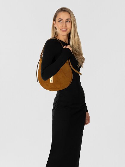 POLO RALPH LAUREN Polo ID Sac à bandoulière Cuir véritable 25 cm