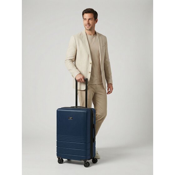 camel active Hanoi 4 roues Valise cabine M 65 cm avec soufflet d'extension