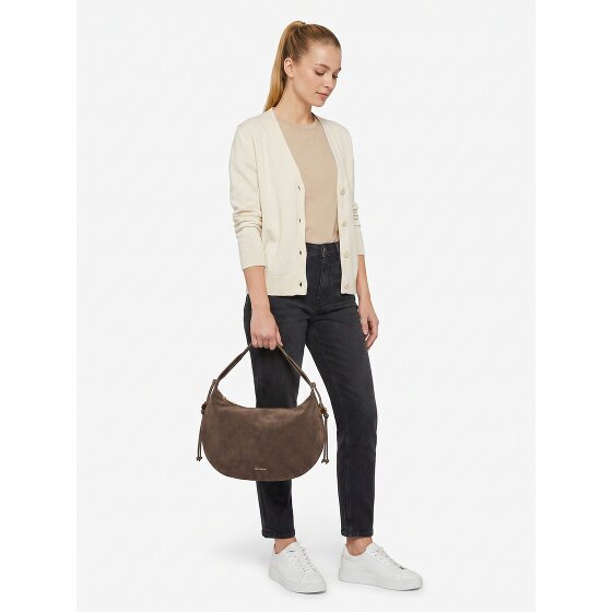 Coccinelle Thess Sac à bandoulière Cuir véritable 38 cm