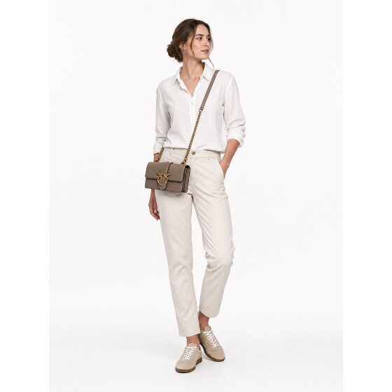 PINKO Love One Sac à bandoulière Cuir véritable 21 cm