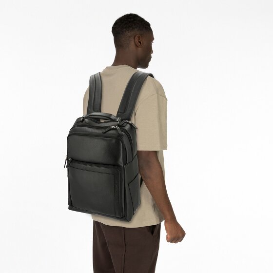 Piquadro Daypack Cuir 43 cm Compartiment pour ordinateur portable