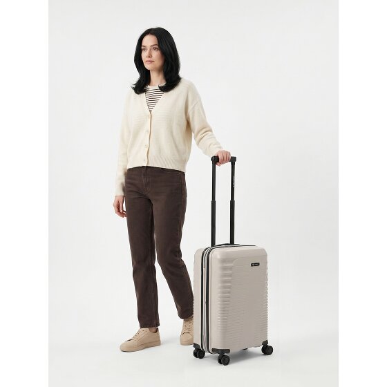 Farmhood Straw Edition 4 roues Valise cabine 55 cm avec soufflet d'extension