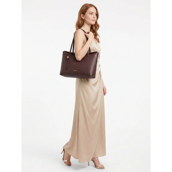 Coccinelle Thess Sac à bandoulière Cuir véritable 45 cm