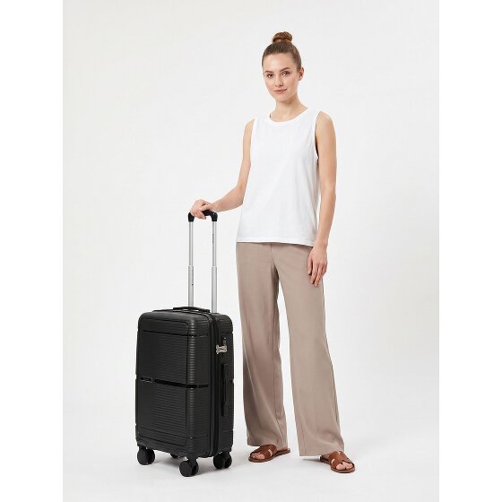 Benzi 5899 4 roues Valise cabine S 55 cm avec soufflet d'extension