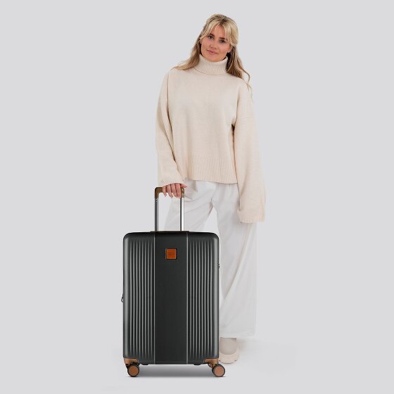 Bric's Ferrara 4 roulettes Trolley M 67 cm avec soufflet d'extension