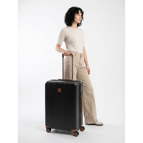 Bric's Ferrara 4 roues Valise cabine M 67 cm avec soufflet d'extension