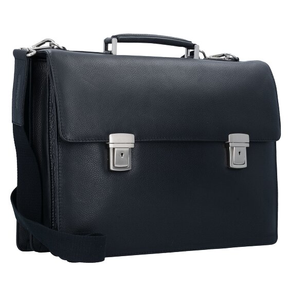 Leonhard Heyden Berlin Porte-documents en cuir 42 cm Compartiment pour ordinateur portable