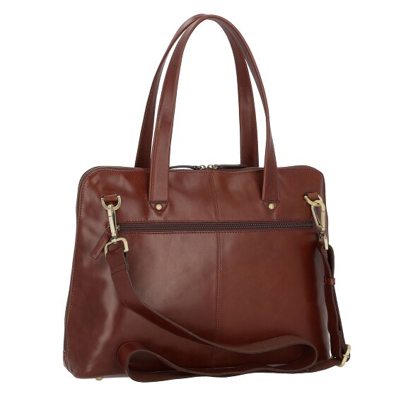 Leonhard Heyden Cambridge Sac à bandoulière en cuir 41 cm Compartiment pour ordinateur portable