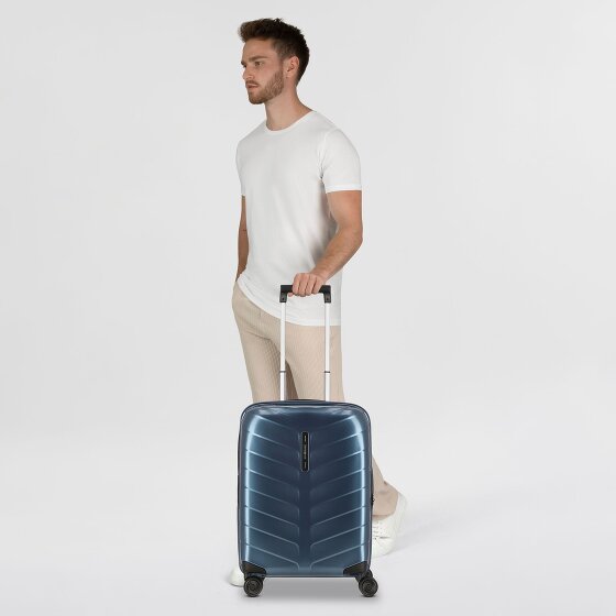 Samsonite Attrix 4 roulettes Trolley de cabine 55 cm avec soufflet d'extension
