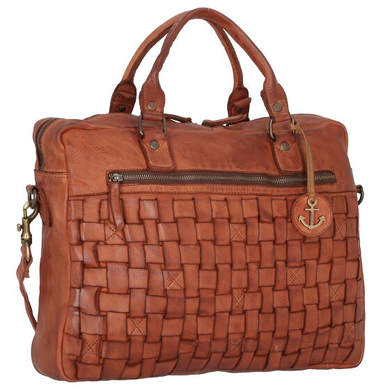 Harbour 2nd Cool Casual Aris Porte-documents en cuir 40 cm Compartiment pour ordinateur portable