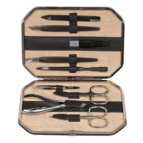 Windrose Beluga Boîte à bijoux Cuir 17.5 cm