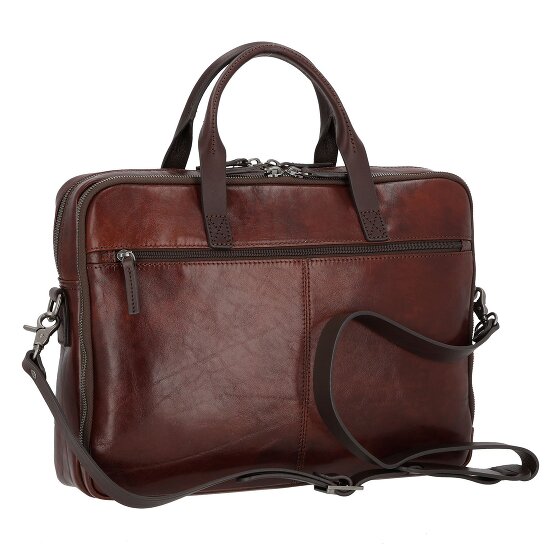 Castelijn & Beerens Rien Porte-documents RFID en cuir 41 cm Compartiment pour ordinateur portable