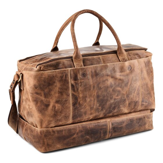 Greenburry Vintage Sac de voyage Weekender Cuir 51 cm