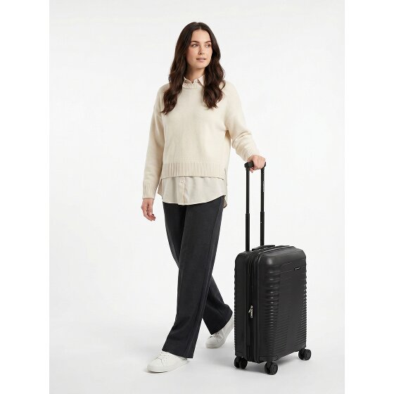 Farmhood Straw Edition 4 roues Valise cabine 55 cm avec soufflet d'extension