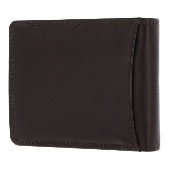 Golden Head Polo Porte-monnaie Protection RFID Cuir véritable 12 cm