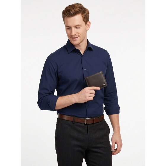Golden Head Polo Porte-monnaie Protection RFID Cuir véritable 12 cm