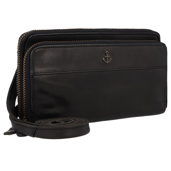 Harbour 2nd Anchor Love Serena Portefeuille d'embrayage Cuir véritable 20 cm
