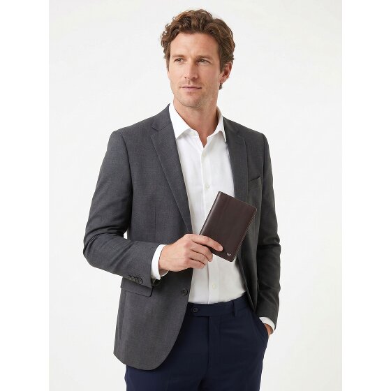 Golden Head Polo Porte-monnaie Protection RFID Cuir véritable 11.5 cm